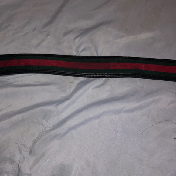Red black and green Gucci belt - Picture 3 of 4